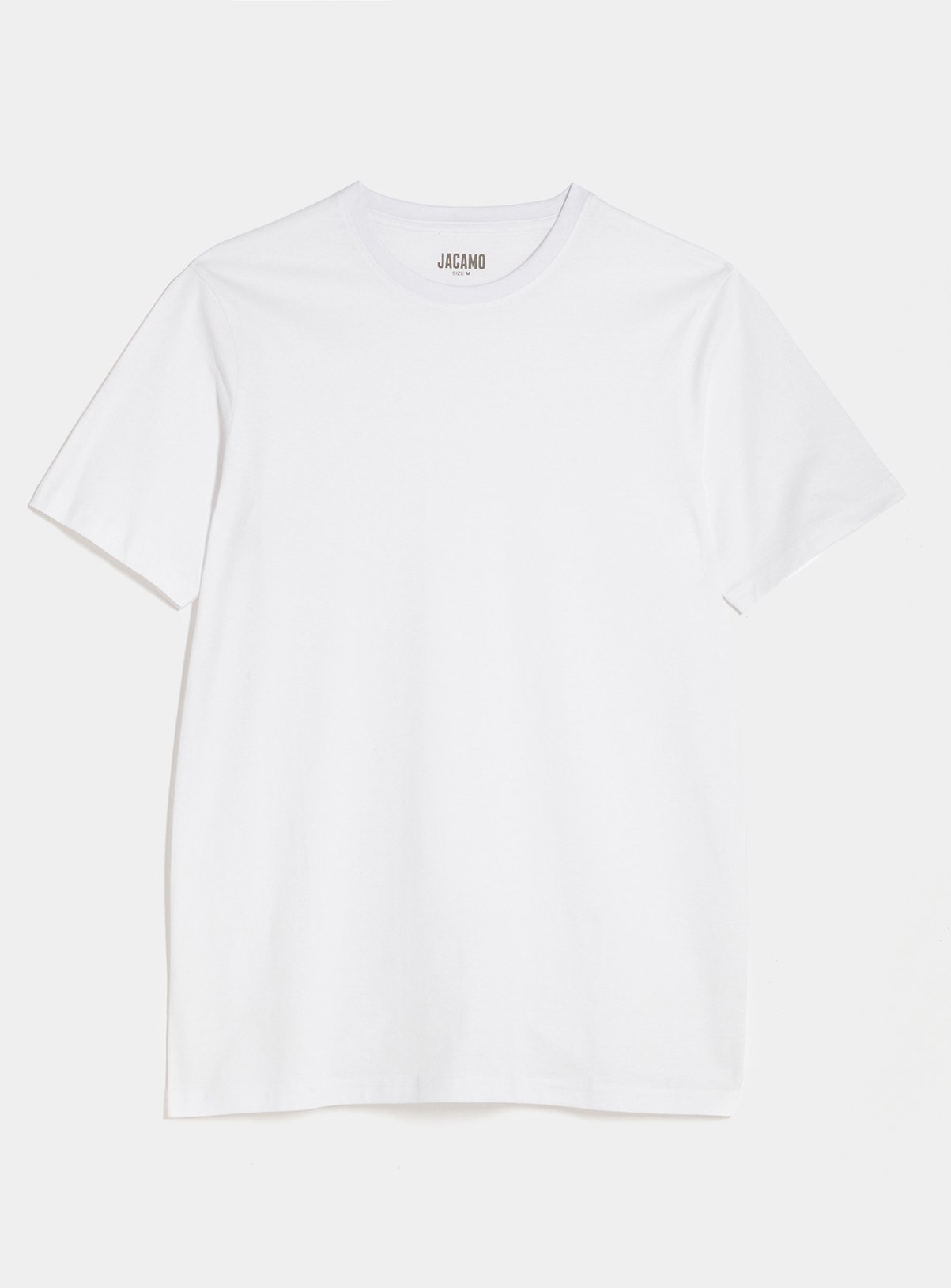 JACAMO 5 Pack Pure Cotton Crew Neck T-Shirt 1XL - Image 2 thumbnail